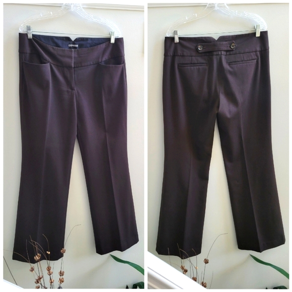 Express Pants - Express Brown Wide Leg Pants 10R